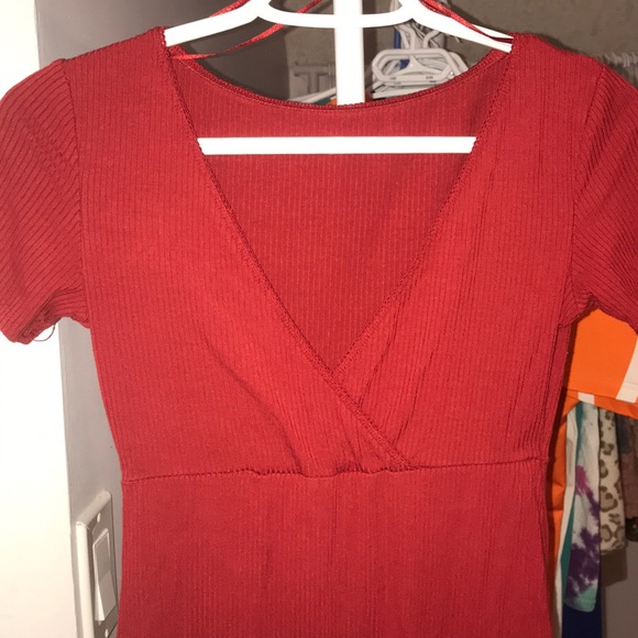 Red Bodysuit - Picture 2 of 3